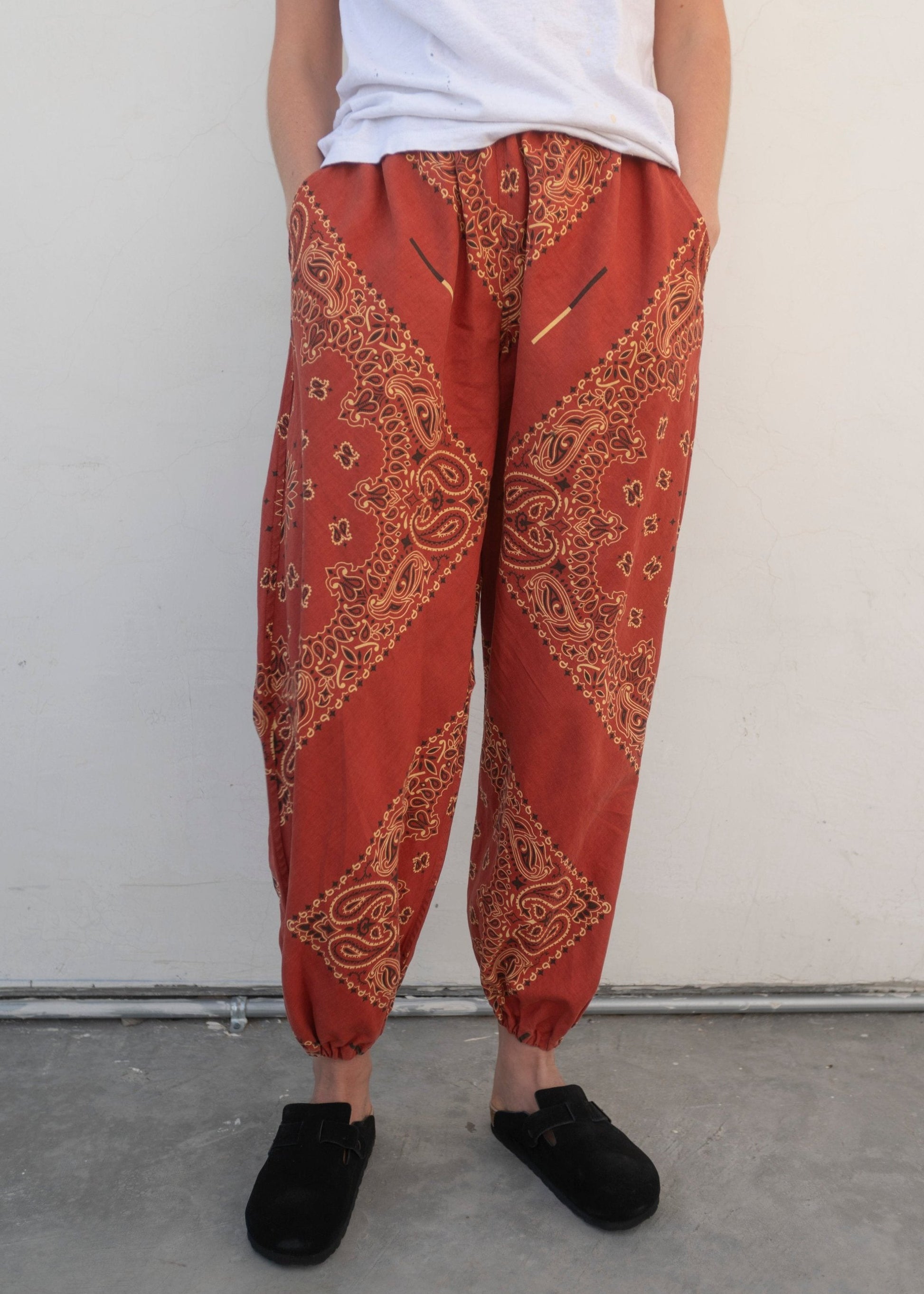 Paisley Bandana Ninja Pants