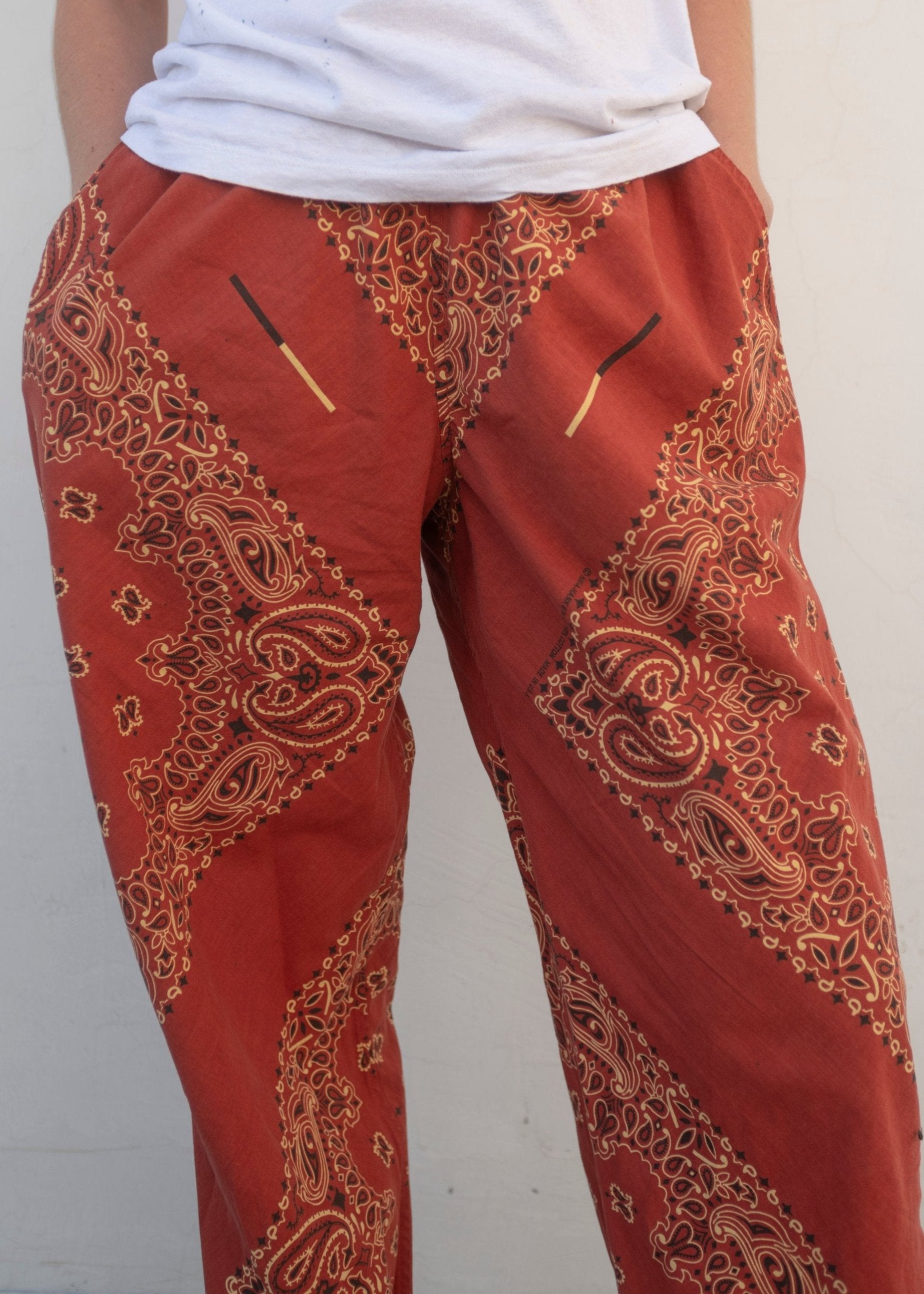 Paisley Bandana Ninja Pants