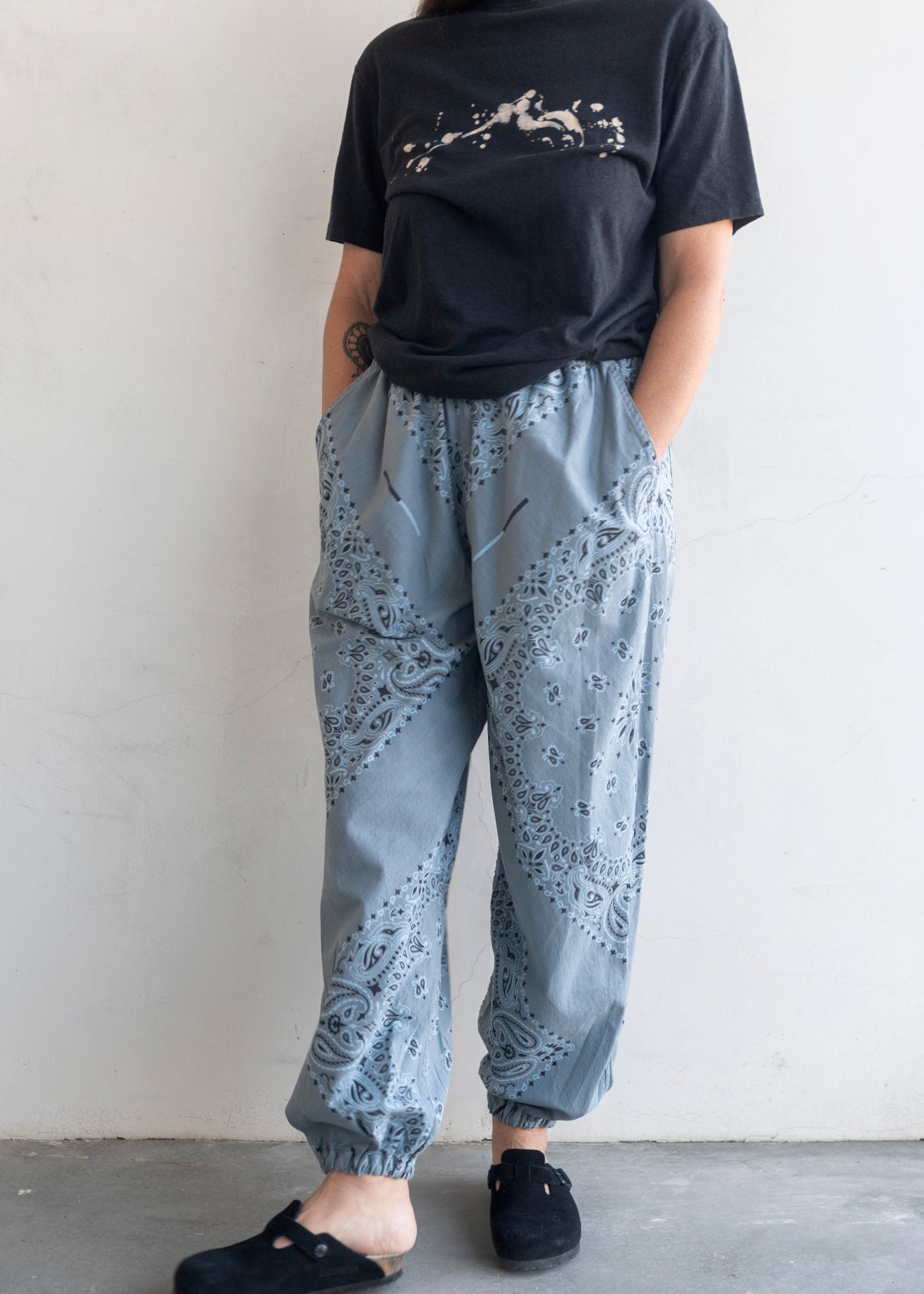 Paisley Bandana Ninja Pants