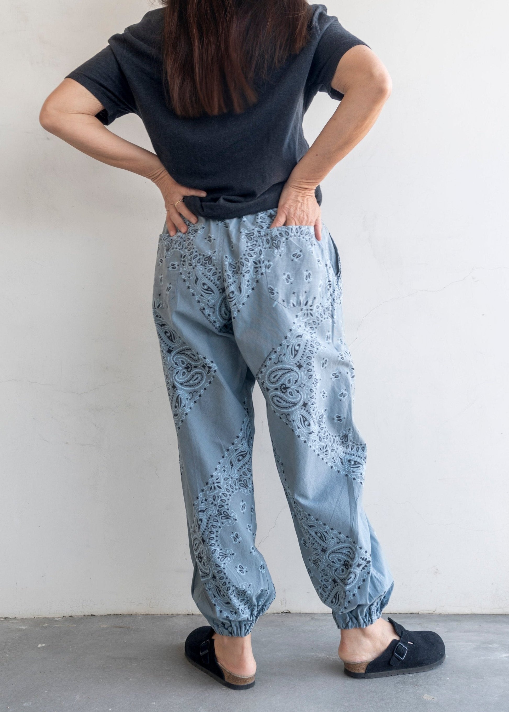Paisley Bandana Ninja Pants