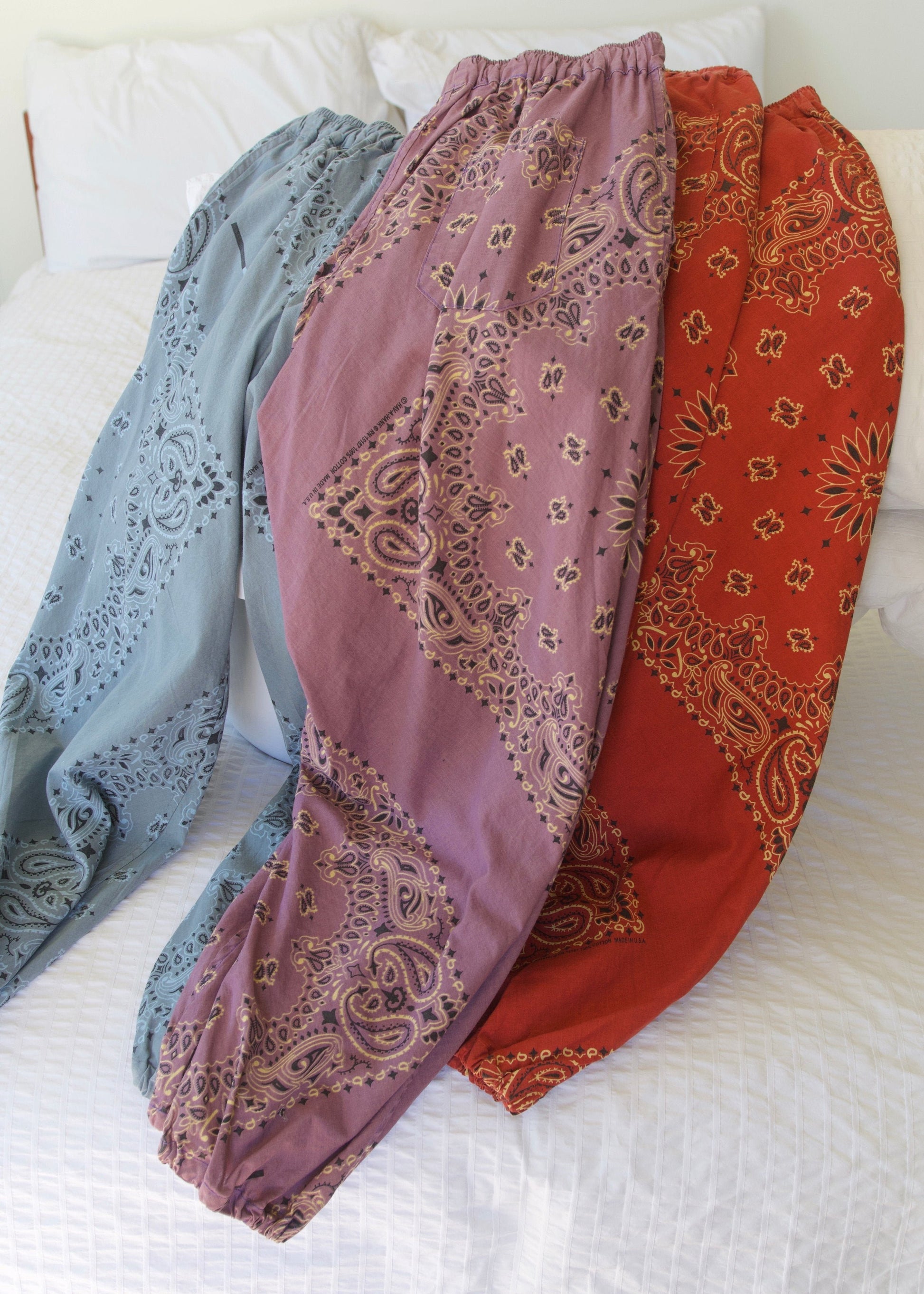 Paisley Bandana Ninja Pants