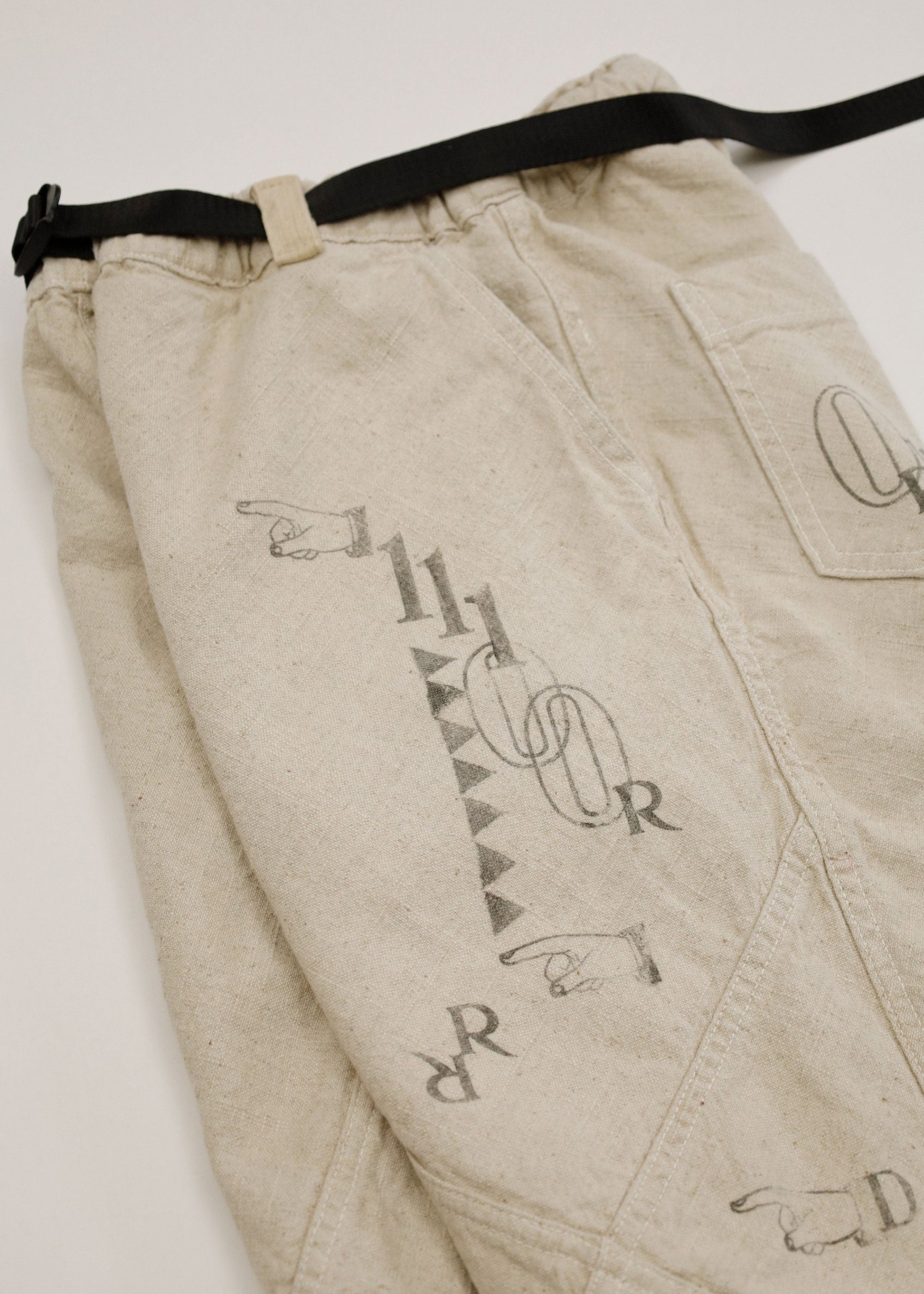 Hand Made One Mile Linen Pants