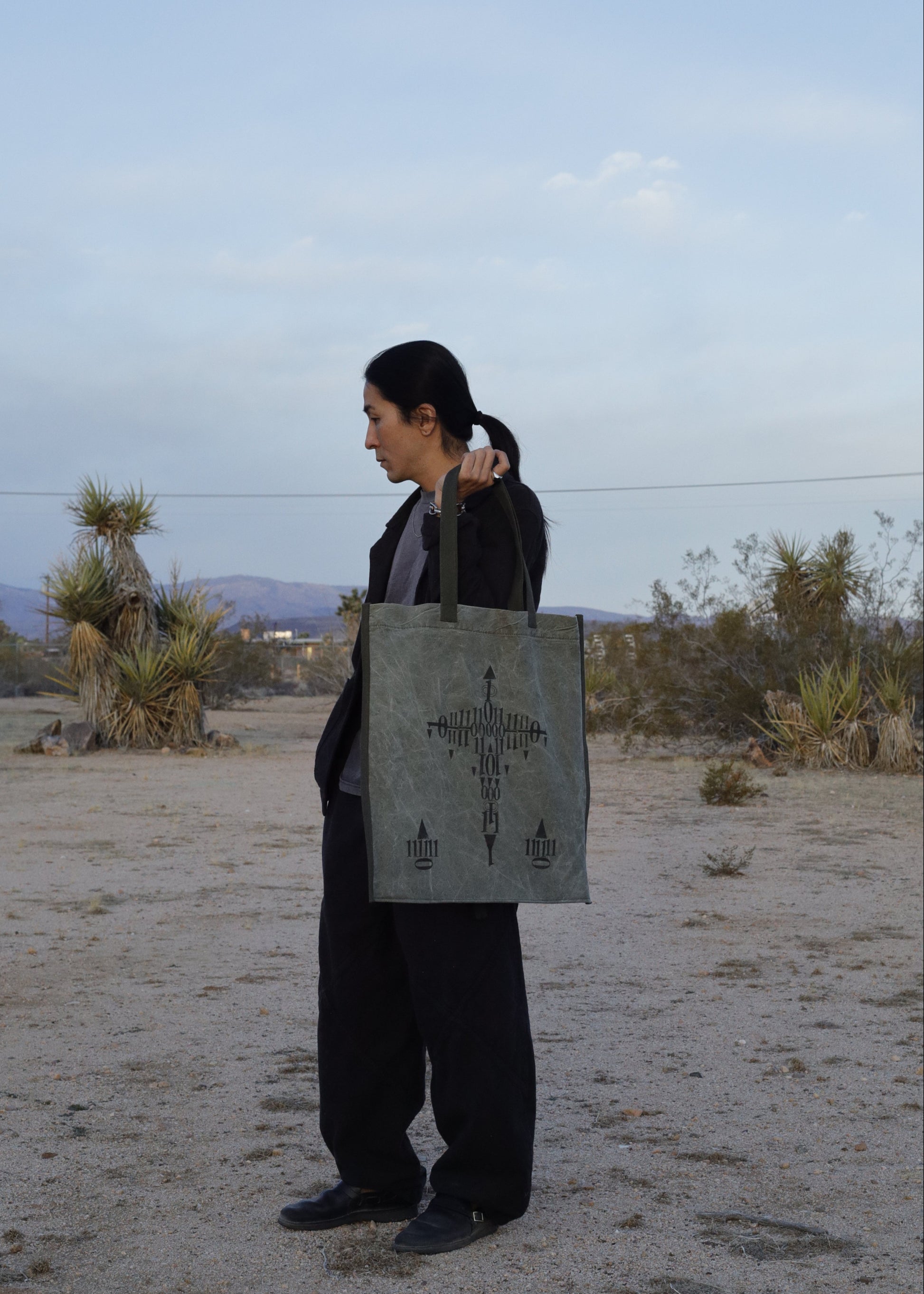 Stamped Art Market Bag No3