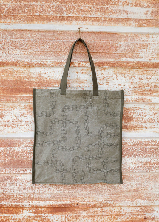 Stamped Art Market Bag No2