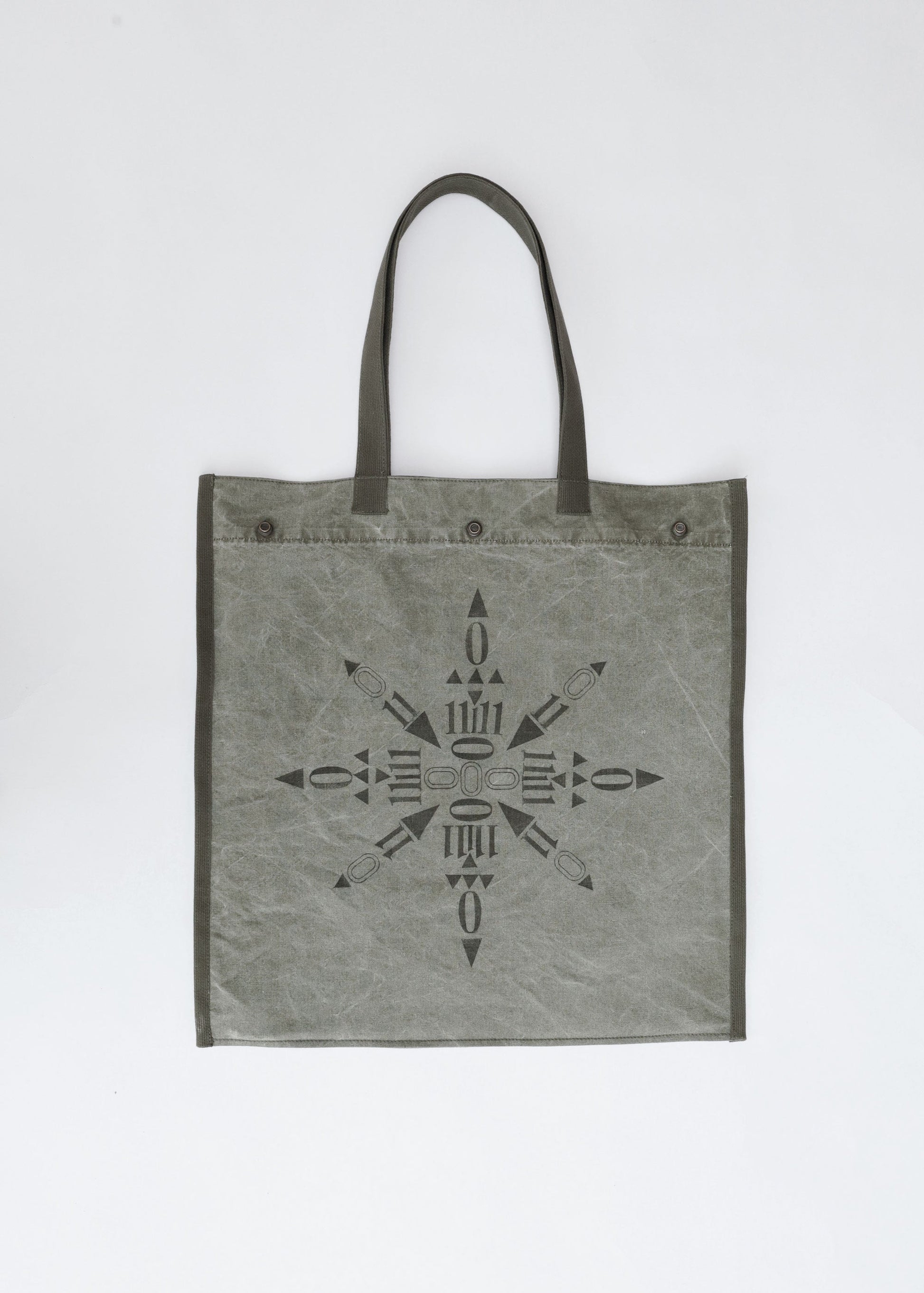 Stamped Art Market Bag No6