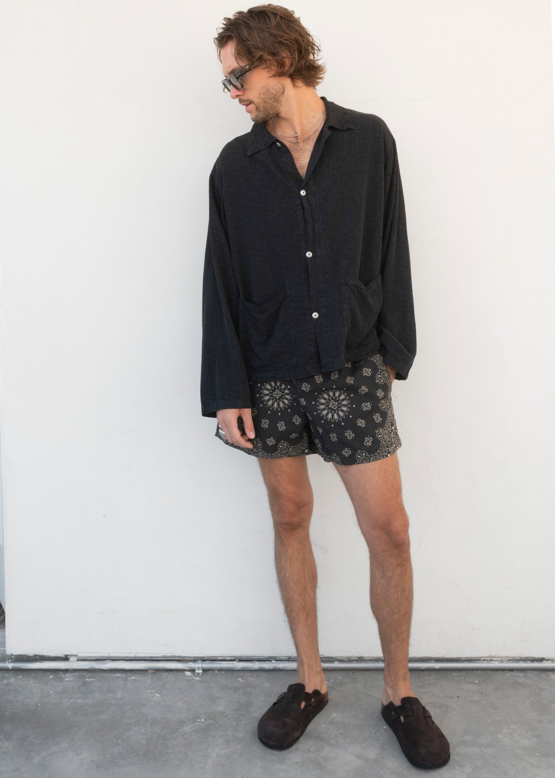 Paisley Bandana Shorts