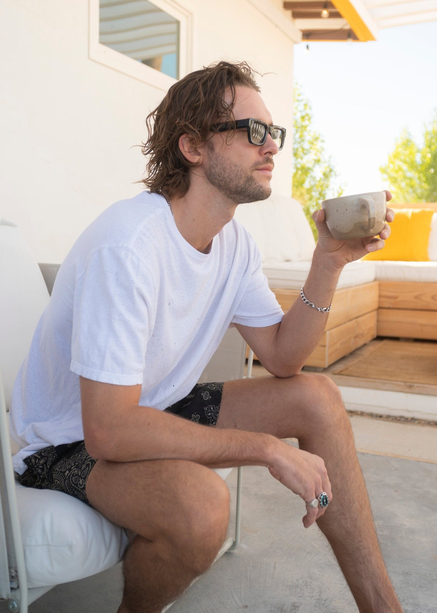 Paisley Bandana Shorts