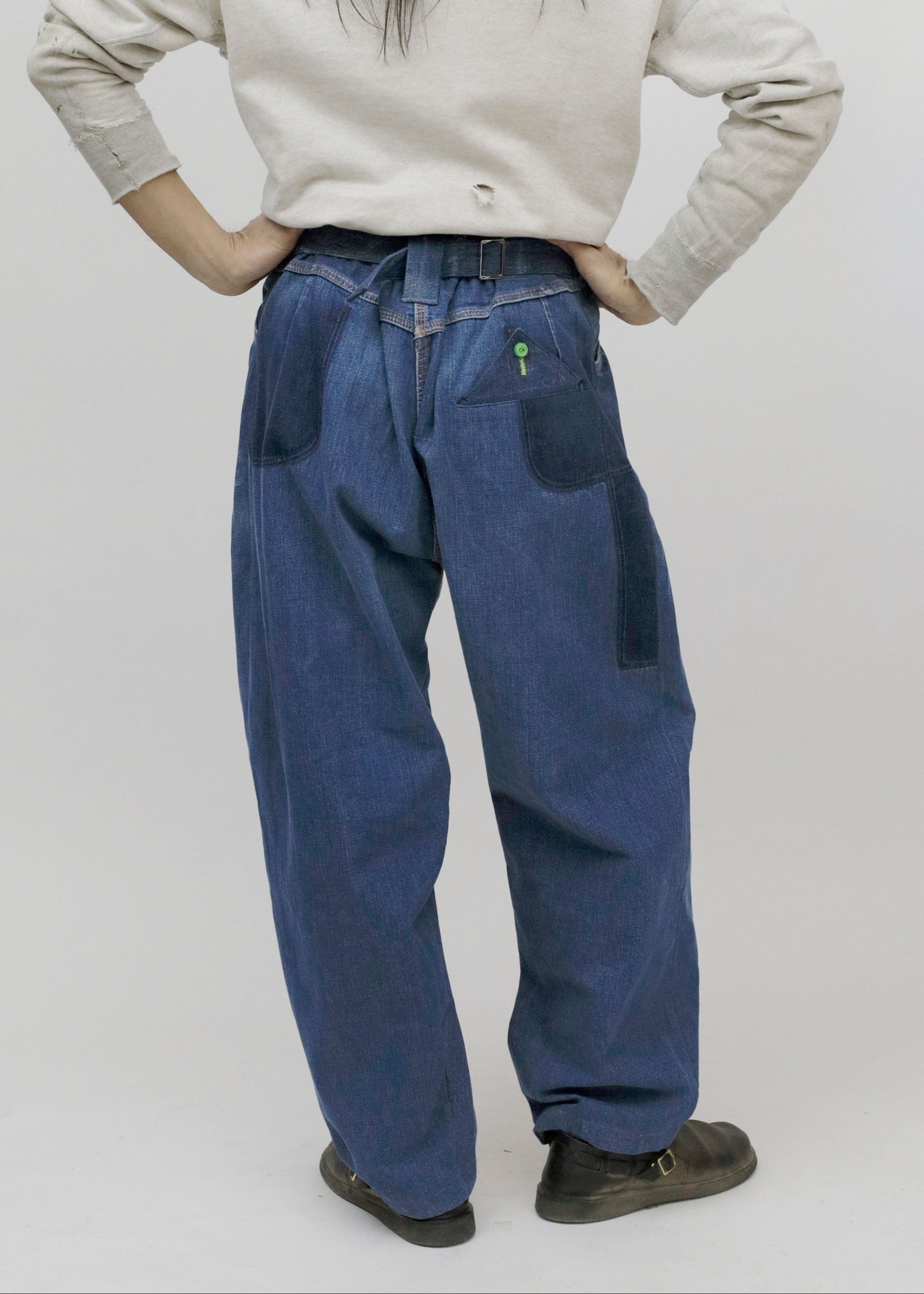 Echoes of Indigo Relax Pants