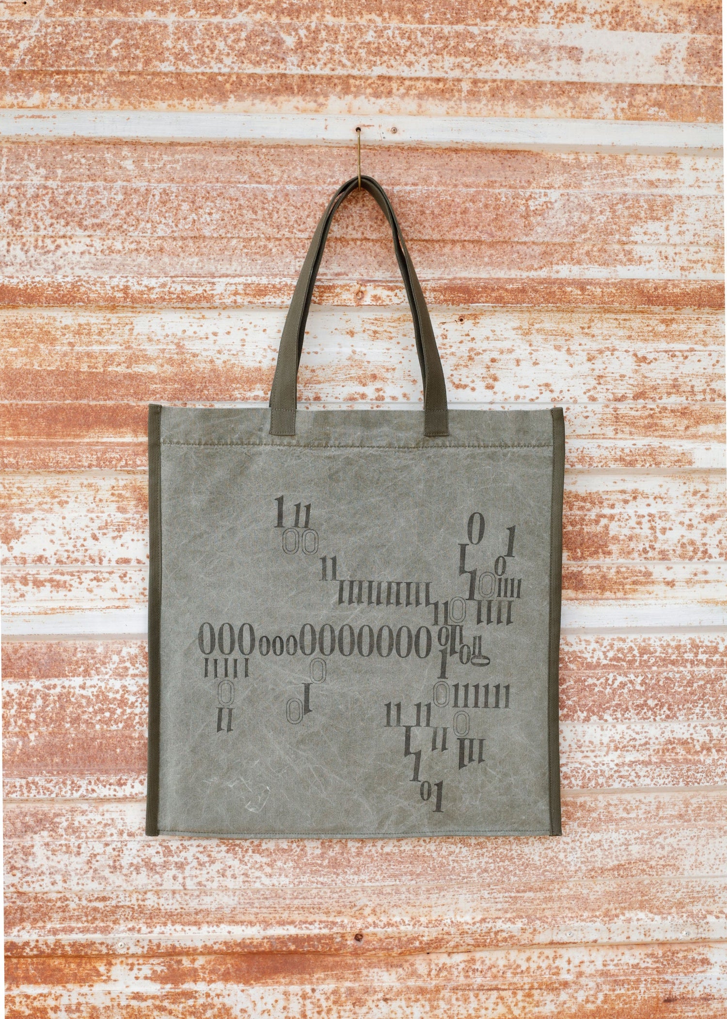 Stamped Art Market Bag No1