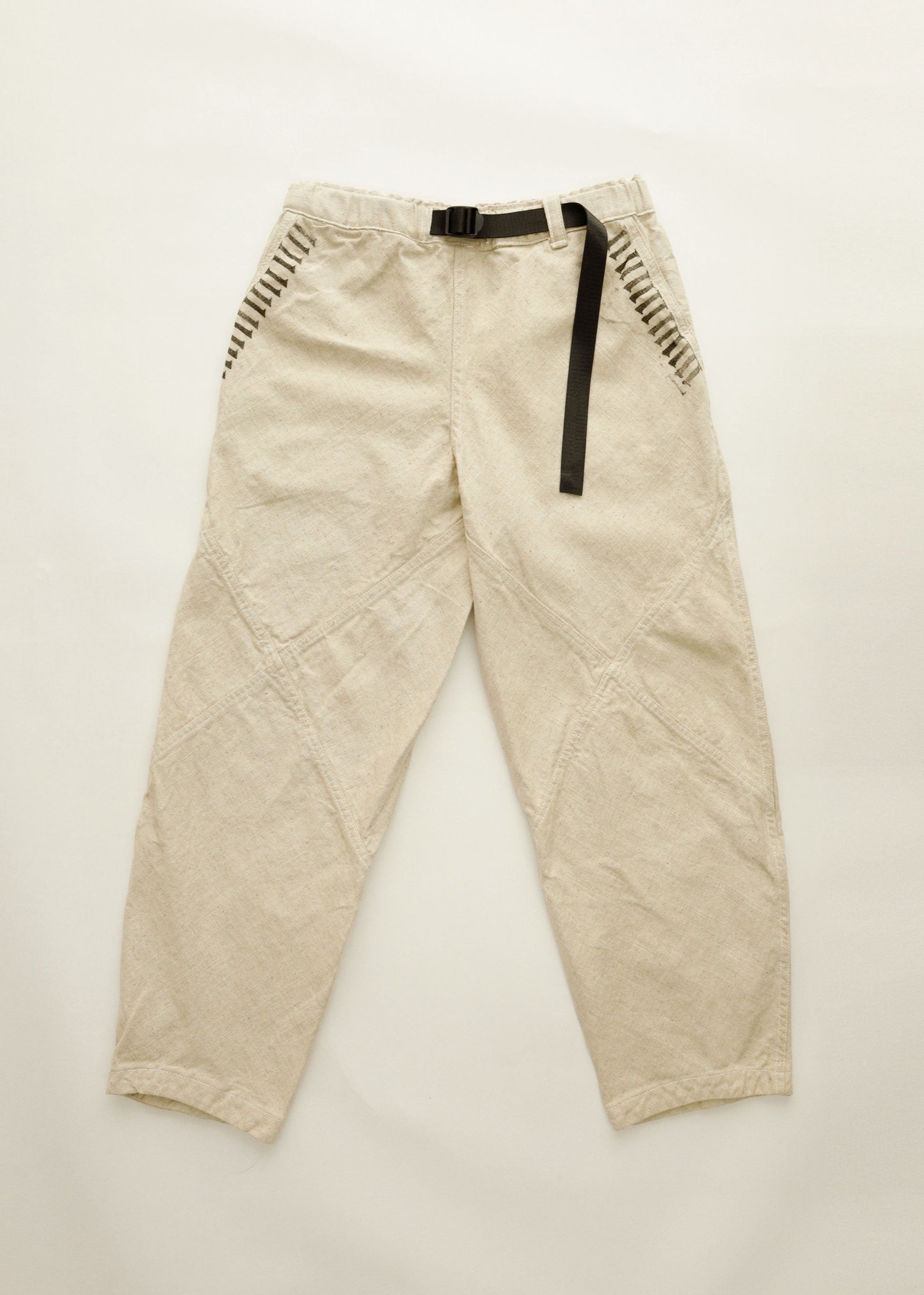 Hand Made One Mile Linen Pants Ivory S