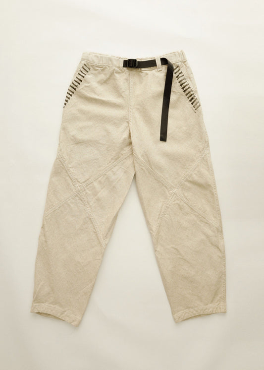 Hand Made One Mile Linen Pants Ivory S