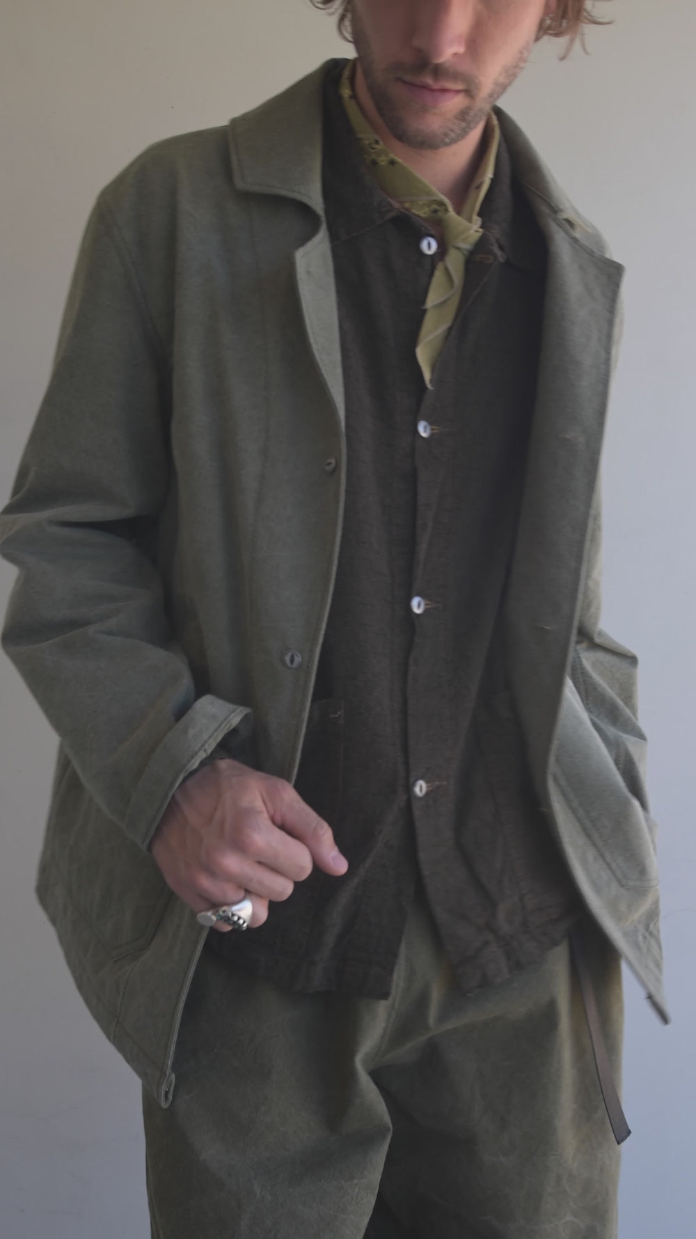Military Tent One Mile Jacket – Artisan-Collage