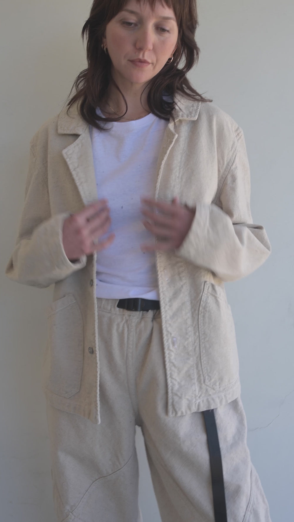 美品ARGUE LINEN ESSENTIAL RHYTHM JACKET RHYTHM James Mens Jacket - BROWN | Tillys