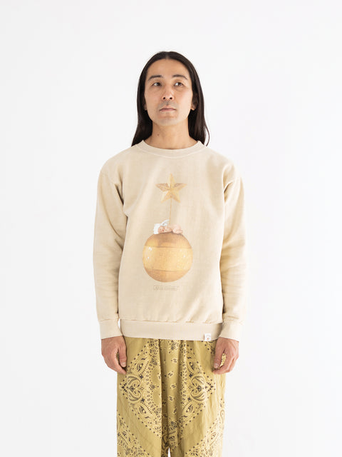 Mud Dyed Vintage Sweatshirt "ANNE GEDDES" - Le Cerecle