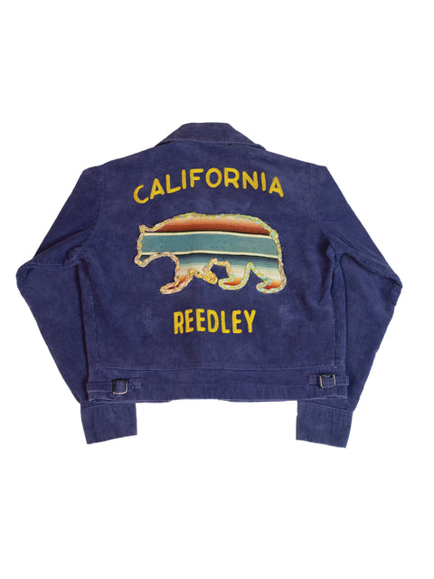 Desert Boho Jacket "CALIFORNIA" No.1 - Artisan Collage