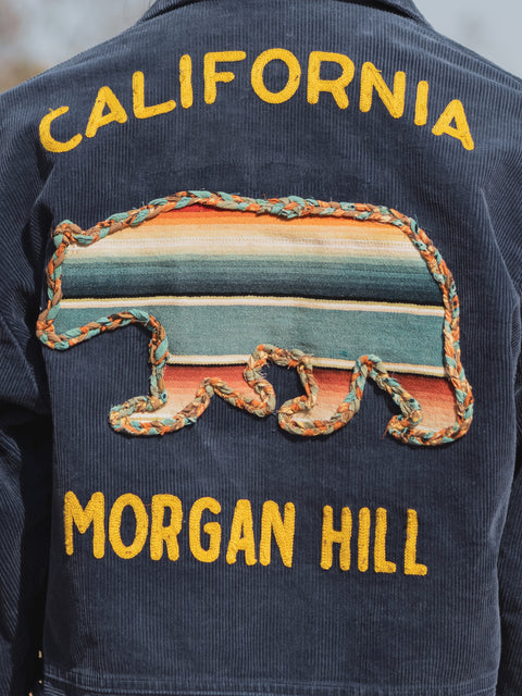 Desert Boho Jacket "CALIFORNIA" No.2 - Artisan Collage