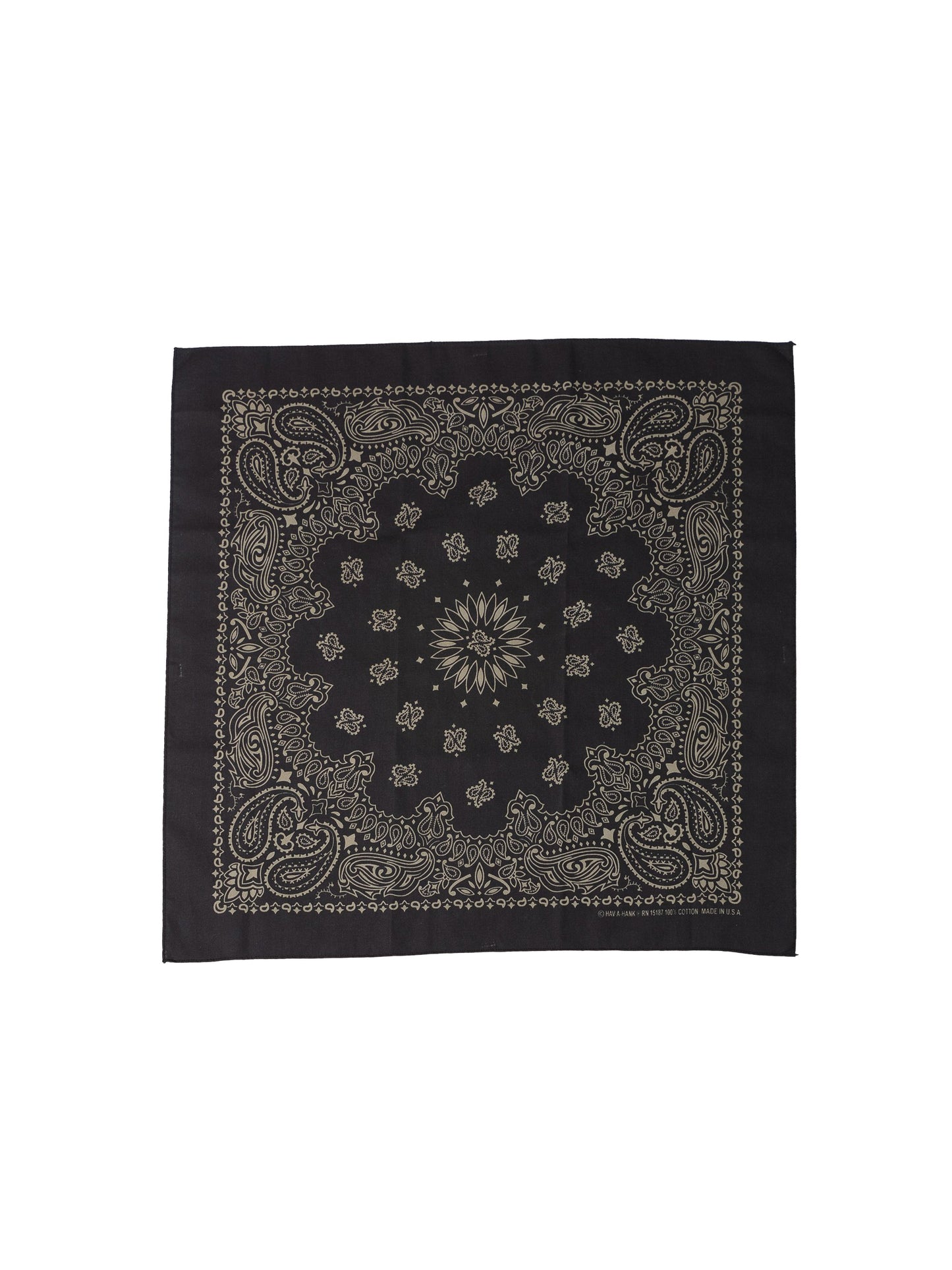 Desert Paisley Bandana "Night Fall" - Artisan Collage