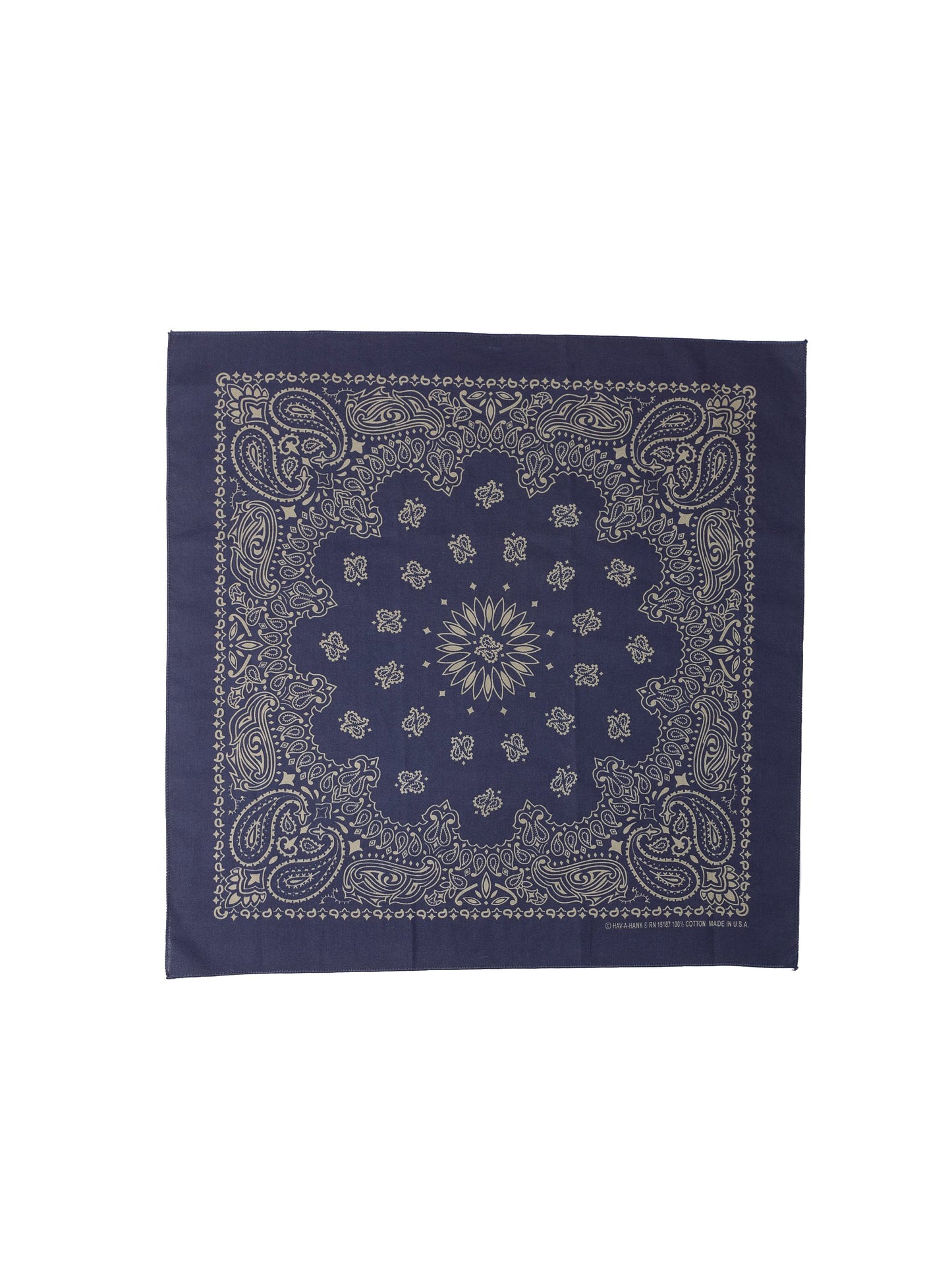 Desert Paisley Bandana "Night Fall" - Artisan Collage