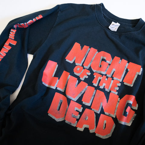 2001 Night of The Living Dead L/S Tee - Artisan Collage